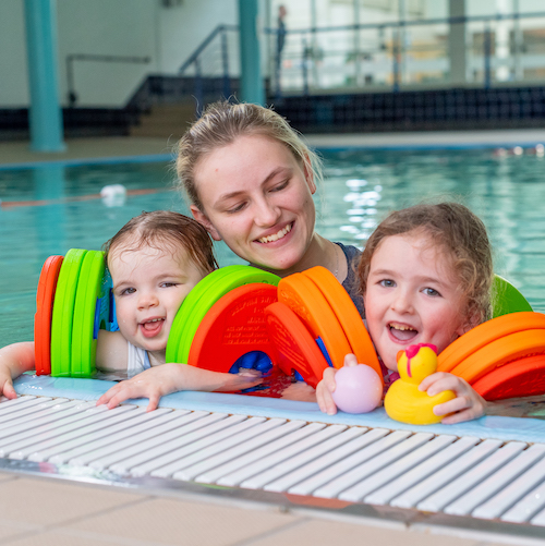 School swimming lessons